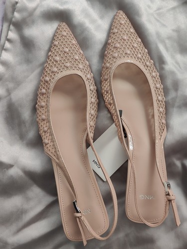 Mango kitten heel size new - mango,