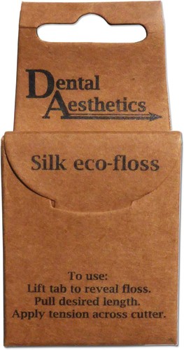 Silk dental floss natural - silk,