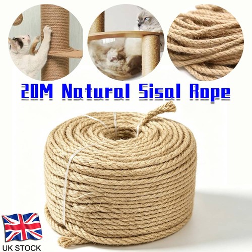 20m natural sisal - sisal, cats