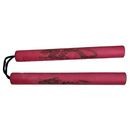 Ninja nunchucks red gold foam - ninja,