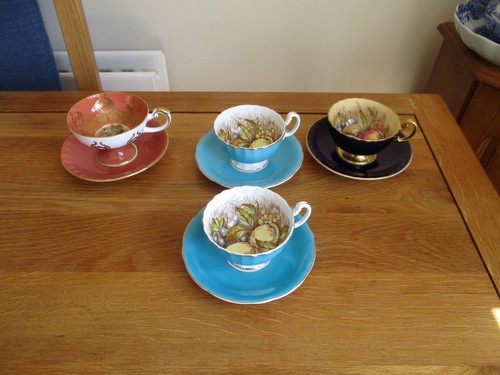 Aynsley orchard gold tea - orchard,