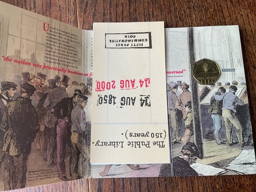 The public library 50p - the,