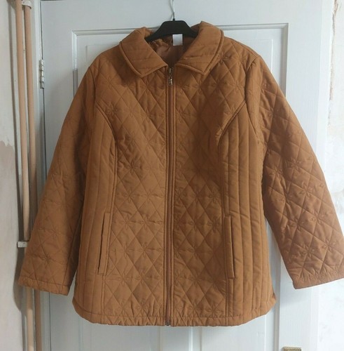 Ladies quilted jacket coat - ladies,