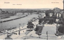 Dresden Postcard Carola and