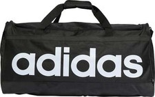 adidas Essentials Large Holdall Black Gym Travel Training Weekender Bag Mens