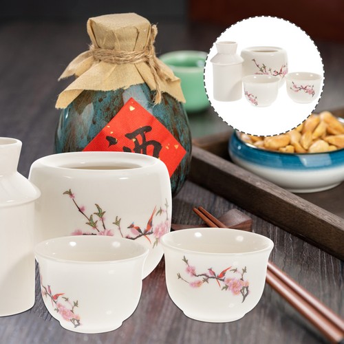 Set white ceramic - set, liquor