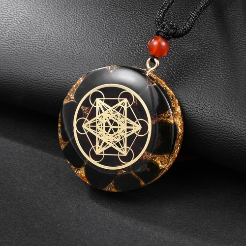 Orgonite pendant necklace emf - orgonite,