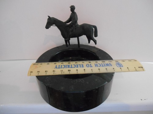 Racehorse and jockey - , bronze