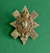 42ND ROYAL HIGHLAND REGIMENT [BLACK WATCH] BADGE