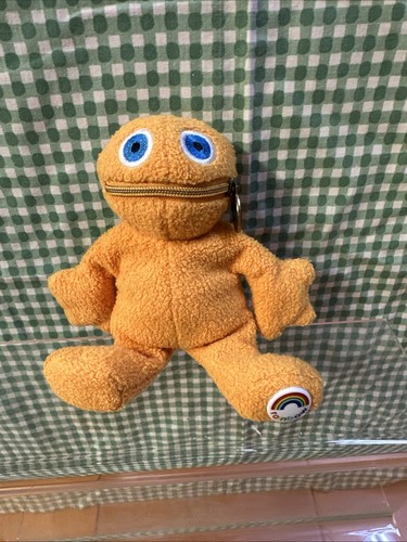 Vintage rainbow zippy soft toy - rainbow,