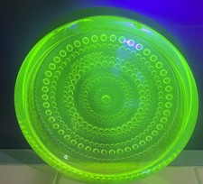 Vintage Oiva Toikka Kastenhelmi Uranium Flash Dish 