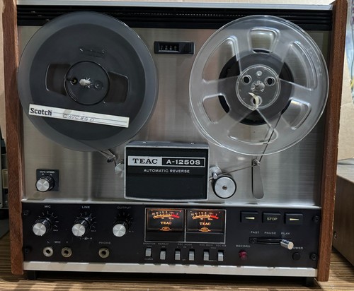 Teac 1250s reel - a-1250s, tape