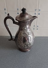 ANTIQUE SILVER PLATED EPBM TEA
