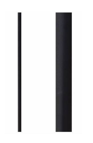 Black 7mm round - 12.7mm, staircase