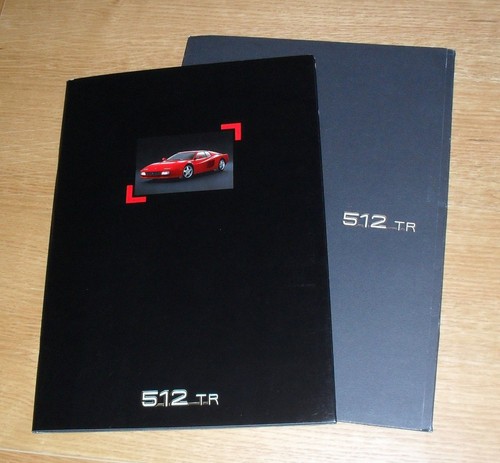 Ferrari 512tr brochure - ferrari,