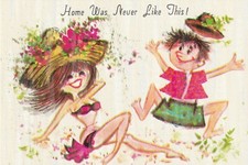 *Humor Postcard-"Couple