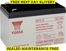 YUASA NP12-12, 12 Volt 12ah