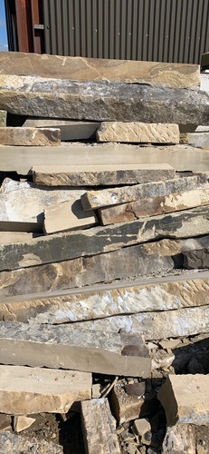 Reclaimed stone lintel all - stone,