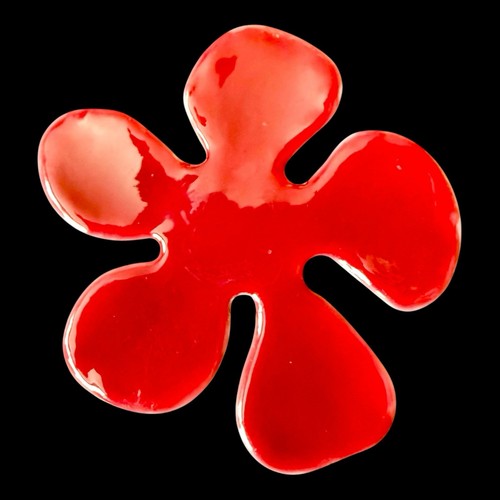 Enamel flower brooch pilgrim - enamel,