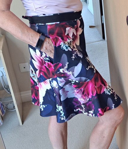 Coast kneed length skirt - skirt, with