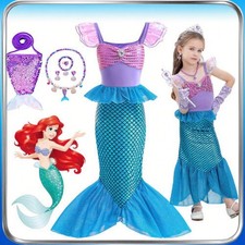 Girls Little Mermaid Princess