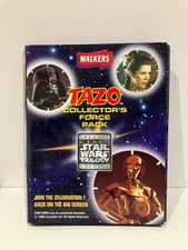 Very good condition: Complete Walkers Tazo Star Wars Collection & crisp packets