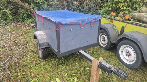 5ft box trailer with - trailer,