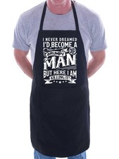 I'd Become Grumpy Old Man Funny Novelty Baking BBQ Cooking Apron