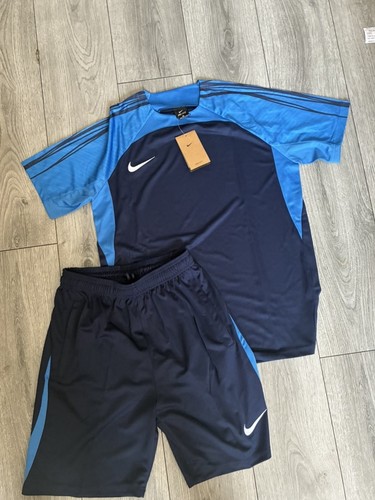 Blue navy nike short set - short, size