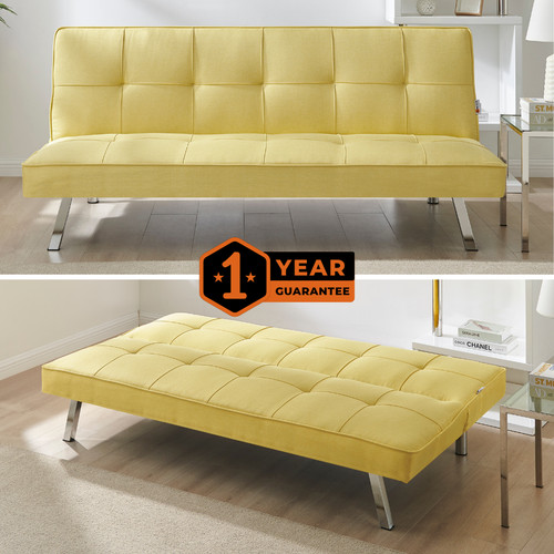 Yellow click clack - clack, sofa