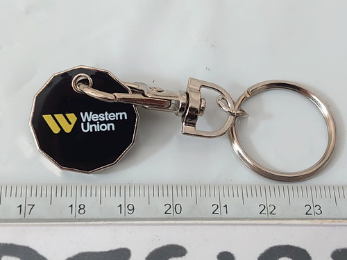 Western union keyring - western,
