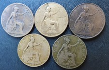 1900  Coins Edward VII One 1