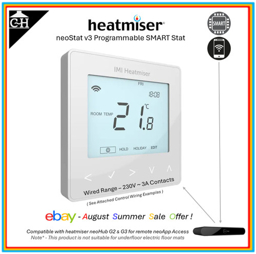 Heatmiser neostat 230volt - heatmiser,
