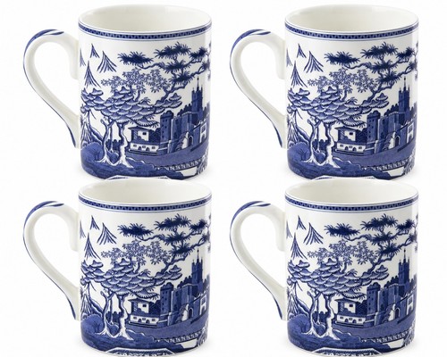 Spode blue room gothic castle - blue,