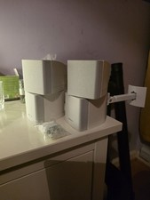 2x White Bose Acoustimass