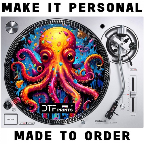 Personalised turntable slipmat - turntable,