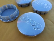 Jeep Set of 4 Brushed Silver