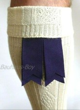 KILT FLASHES PURPLE WOOL