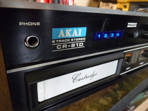 Vintage akai 81d track - akai, cr-81d