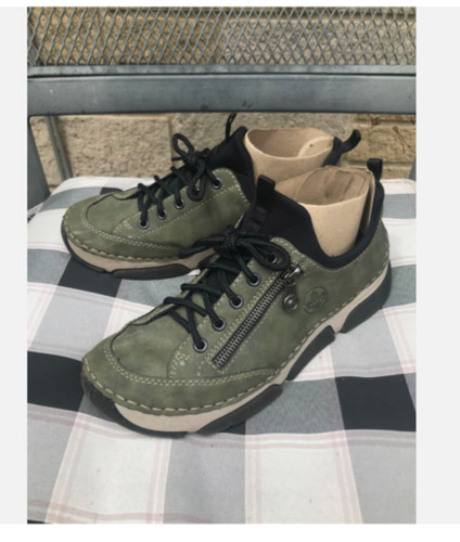 Rieker ladies shoes - -, leather