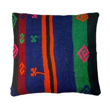 Unique Kilim Pillow, Turkish