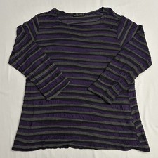 Cut Loose Top Womens XL Purple