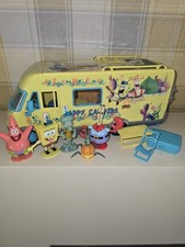 Spongebob Square Pants  Camper Van With Figures