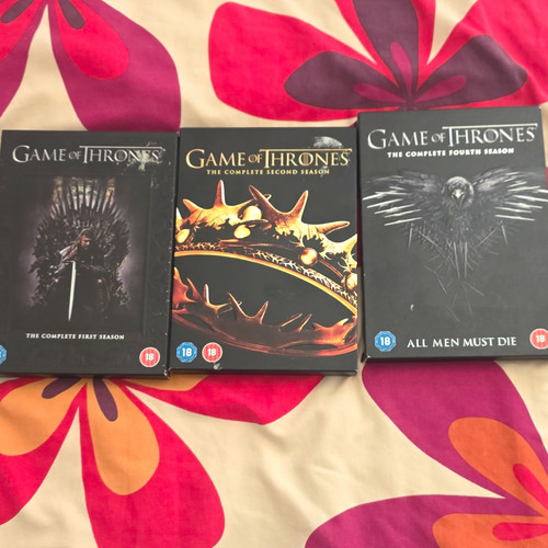 Game thrones dvd box set - box,