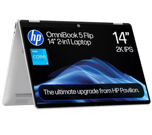 Omnibook flip laptop - hp, 14"