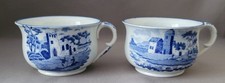 2 STAFFORDSHIRE PEARLWARE
