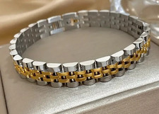 BRACELET SILVER/GOLD  HIGH