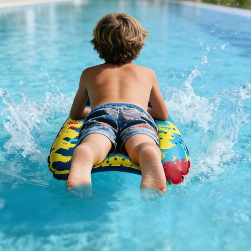 Inflatable surfboard with - inflatable,