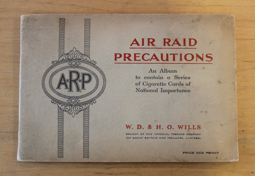 Vintage air raid - air, precautions