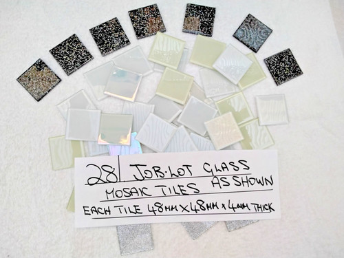 Glass mosaic tiles - 1:kg, joblot